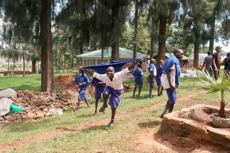 kenya kids playing